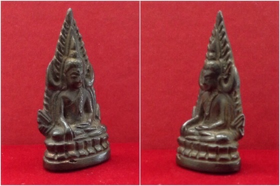 พระพุทธชินราช รุ่น 5 รอบอินโดจีน (ชินราชจอมไทย) วัดสุทัศน์ เนื้อนวะ ปลุกเสก9วัน9คืน มีโค๊ด กล่องเดิม