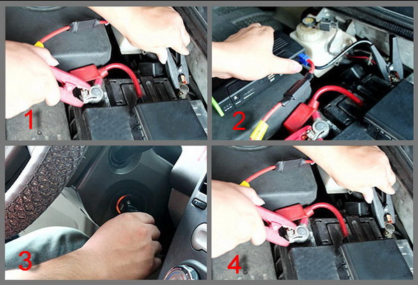 แบตสำรองจั้มสตาร์ทรถยนต์ multi-function jump starter