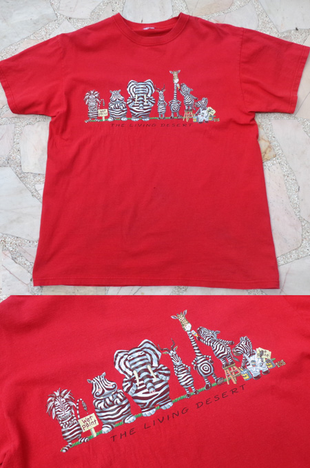 เสื้อยืด Imperial นกอินทรีผยอง ของแท้ จาก คอสตาริกา เบอร์ L สีแสบๆ ส้มๆ สดๆ