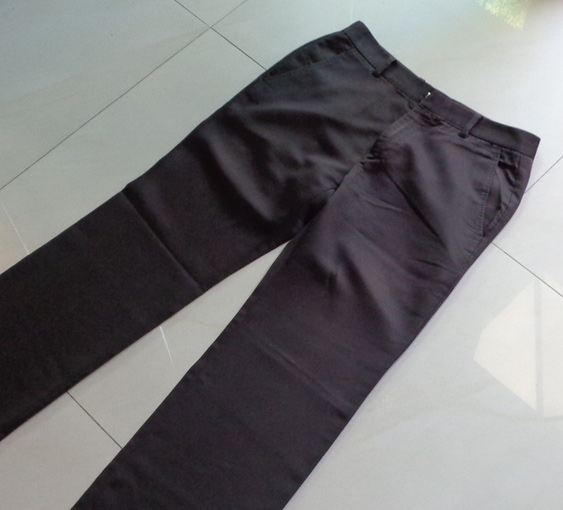 กางเกงสแลคทำงาน X ACT ของแท้ เอว 31 สีน้ำตาล