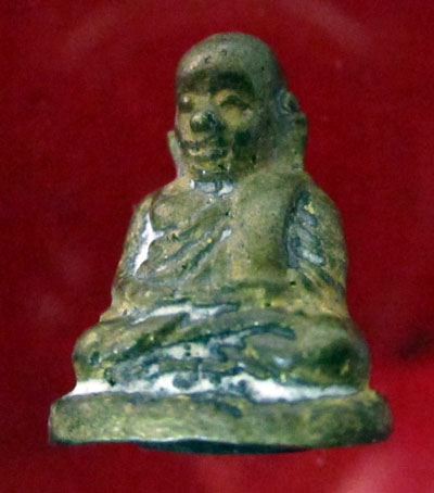 รูปหล่อหลวงพ่อเงิน รุ่นช้างคู่ ปี26 พิมพ์เล็ก