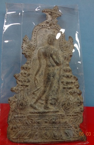 พระกรุวัดราชบูรณะ จ.อยุธยา เนื้อชินเงิน พิมพ์ซุ้มแจกัน