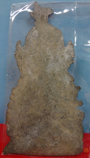 พระกรุวัดราชบูรณะ จ.อยุธยา เนื้อชินเงิน พิมพ์ซุ้มแจกัน