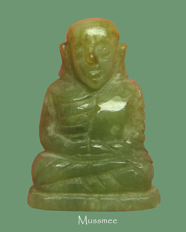 @@@ รูปเหมือน หลวงพ่อเงิน วัดบางคลาน (เนื้อหินหยกแกะ) พระสวยยยยยยยยยยยย @@@ 