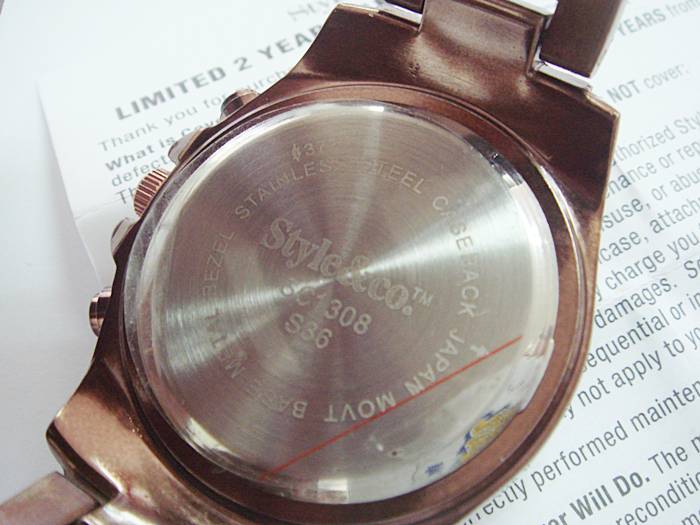 นาฬิกาข้อมือ Style&co