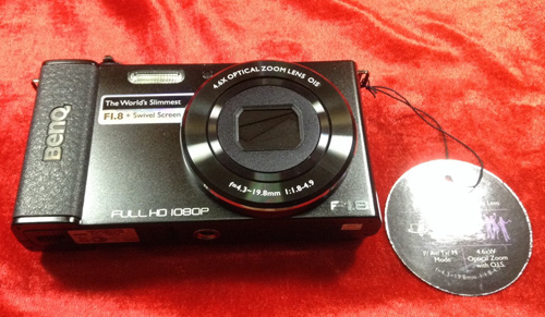 ขายกล้อง BenQ G1 กล้อง Digital Compact F1.8 ที่บางที่สุดในโลก ของใหม่ ไม่ได้ใช้ อุปกรณ์ครบ 