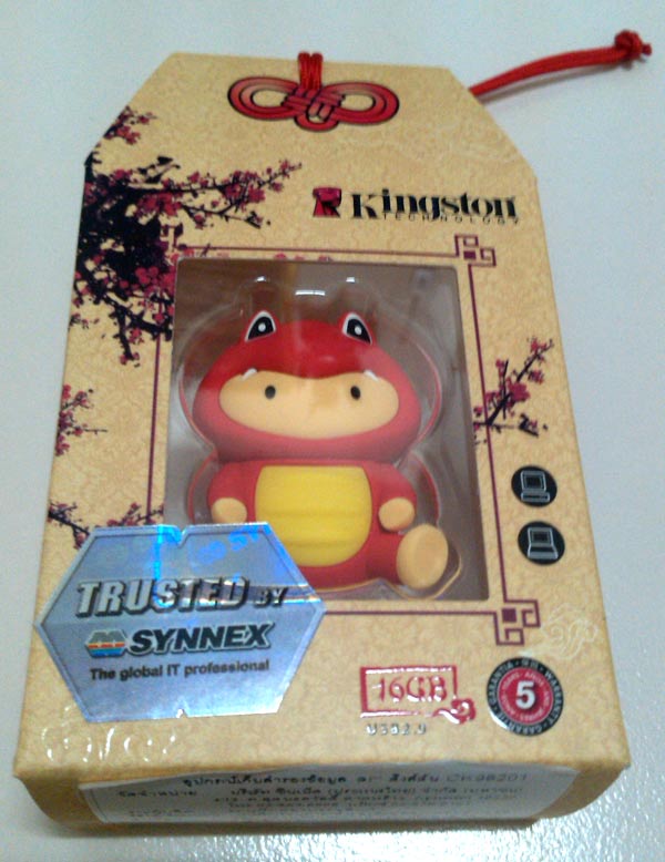 ทรัมไดร์ 16gb KINGSTON (ตัวเก็บข้อมูลแบบพกพา) ของแท้ 100%