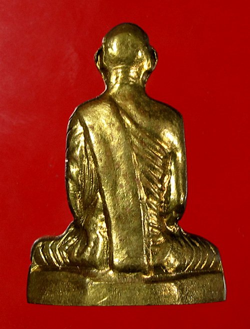 รูปเหมือนปั๊ม หลวงพ่อเดิม วัดหนองโพ "" ออกวัดหนองบัว รุ่นเสาร์๕ พ.ศ.2536 "" กล่องเดิม (3)