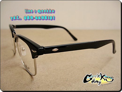 กรอบแว่นตา .. ขนาดแว่น 55-18-134** Size : ความกว้างจอแว่น : 5.5 cm ความกว้างร่องจมูก : 1.8 cm ขายาว 