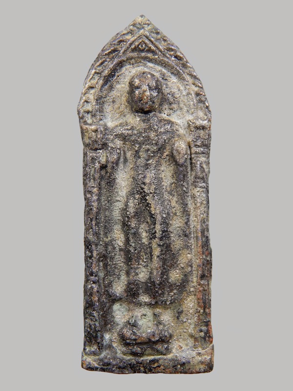 พระร่วงยืน วัดดงสัก สนิมแดง จ.กาญจนบุรี