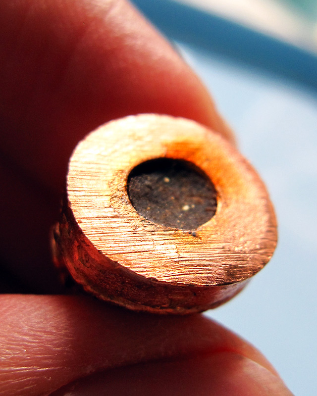 หนุมานมหาปราบไพรี หลวงปู่บัว ถามโก เนื้อทองแดงนอก ก้นอุดผงผสมสีผึ้งหลวงปู่บัว กล่องเดิม