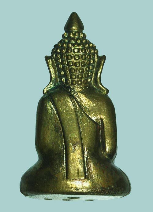 พระยอดธง วัดเขาขุนพนม พ.ศ.2546 มีหมายเลข พร้อมกล่องเดิมจากวัด