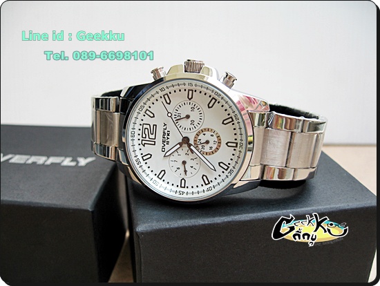 นาฬิกา EYKI ของแท้  : King Size  - ขนาดตัวเรือน 44 มม. ระบบ Quartz  วงเล็กด้านใน 3 วงใช้งานได้จริง