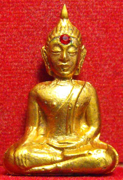 หลวงพ่อพระใส รุ่นแรก ปี2505 พิมพ์หน้านาง #74