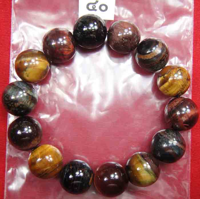 ***วัดใจ***สร้อยหินมงคลสามทหารเสือ แคล้วคลาดปลอดภัย ((ขนาดเม็ดใหญ่ๆ 15 มิล )))สวยๆ