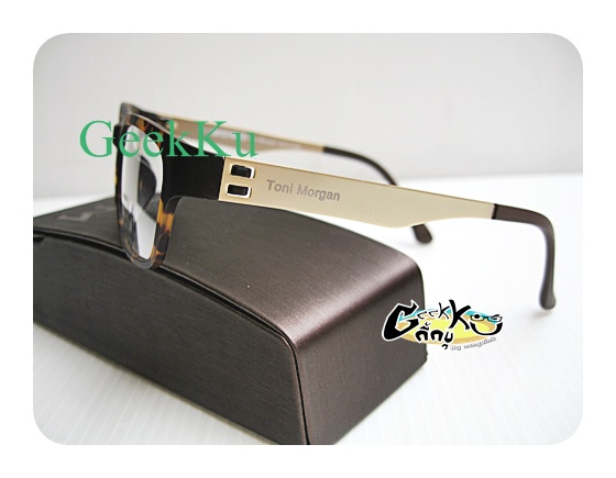กรอบแว่นตา TONY MORGAN รุ่น TMM1065 กรอบสีน้ำตาลลายกระ 