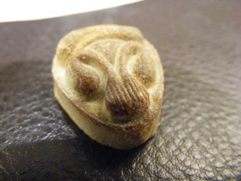 พระปิดตามหาเสน่ห์ หลังยันต์พุทโธ หลวงปู่โต๊ะ เนื้อเกสร กรุวัดลาดปลาเค้า สภาพสวยๆ (6)