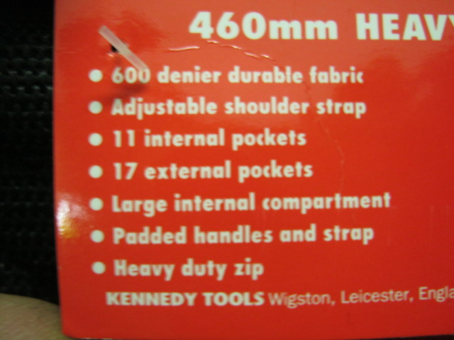 กระเป๋าเครื่องมือ อเนกประสงค์ โพลีเอสเตอร์ 460มิล/18นิ้ว 28ช่อง ลด 50%