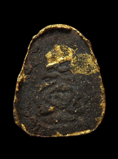 พระปิดตา ปี 49 ฉลองอายุครบ 80 ปีสวยๆ ทองเต็มไม่มีร่อน หลวงปู่บัว วัดศรีบุรพาราม