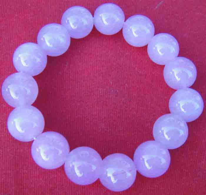 สร้อยข้อมือหินอเมทิสต์ (Amethyst) ขนาด 13 ม.ม. หินหนุนดวงพลิกฟื้นดวงชะตา
