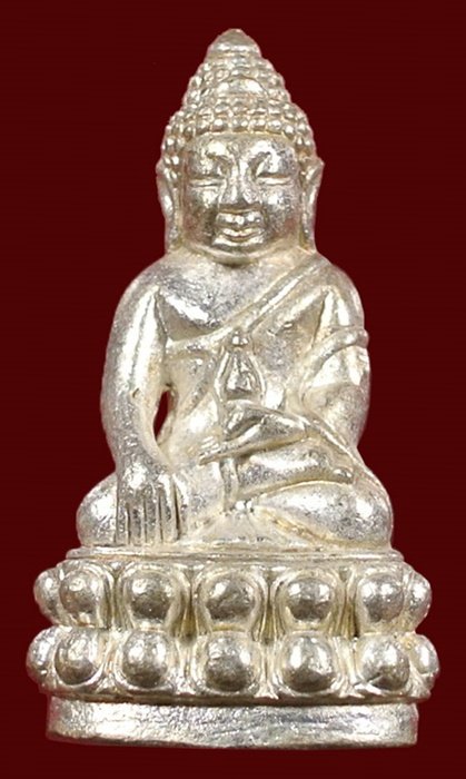 พระกริ่ง 7 รอบ 84 พรรษา เนื้อนวะพรายเงิน หมายเลข 927 สมเด็จญาณสังวร สมเด็จพระสังฆราช วัดบวร