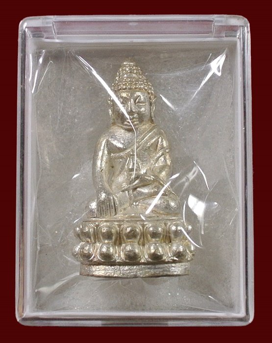 พระกริ่ง 7 รอบ 84 พรรษา เนื้อนวะพรายเงิน หมายเลข 927 สมเด็จญาณสังวร สมเด็จพระสังฆราช วัดบวร