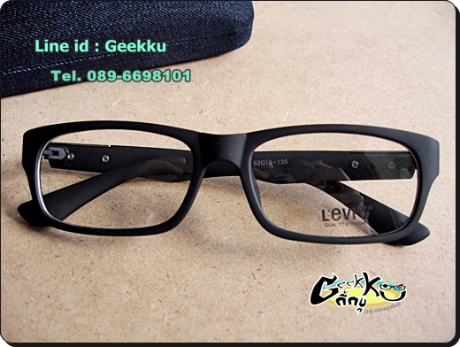 กรอบแว่น POLICE กรอบสีดำด้าน 