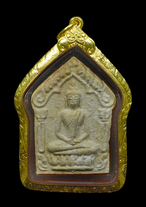 พระขุนแผนผงพรายกุมาร มงคลศิลาฤกษ์ หลวงปู่ทิม วัดละหารไร่ จ.ระยอง 2537(ผสมผงพรายกุมารหลวงปู่ทิม)
