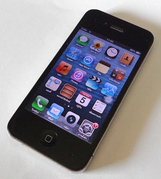 iPhone 4 ของแท้ 16GB Black สวยเทพ พร้อมอุปกรณ์