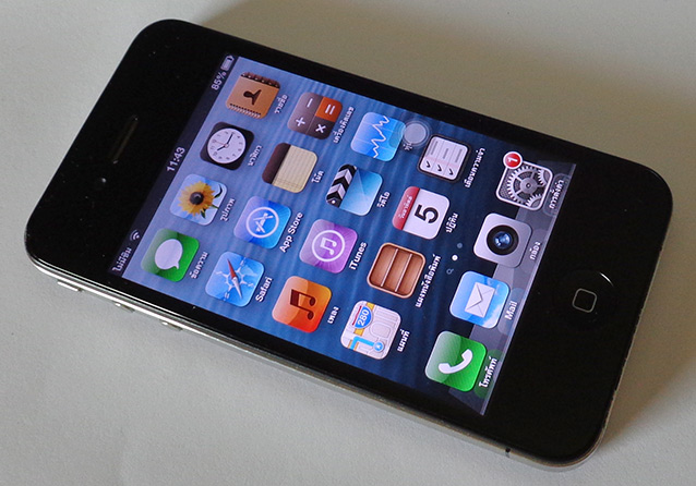 iPhone 4 ของแท้ 16GB Black สวยเทพ พร้อมอุปกรณ์