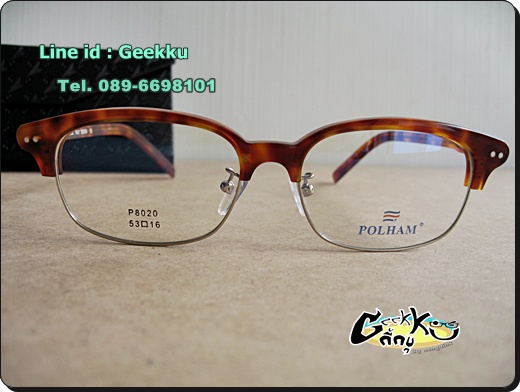 กรอบแว่นตา POLHAM ทรงวินเทจ สวยมากค่ะ ใครชอบแนวนี้จัดไปเลยค่ะ 
