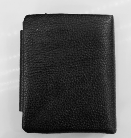 กระเป๋าสตางค์ 15/16 หนังแท้ สีดำ