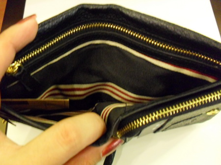 กระเป๋าสตางค์ 15/16 หนังแท้ สีดำ