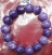 ***วัดใจ***สร้อยหินมงคลอเมทิสต์ (Amethyst)  ขนาดเม็ดใหญ่ๆ 13 มิล สวยๆ