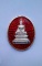 เหรียญเนื้อเงินลงยาสีแดง หลวงพ่อพระใส จ.หนองคาย พระกรรมฐานอธิฐานจิต สร้างปี2537