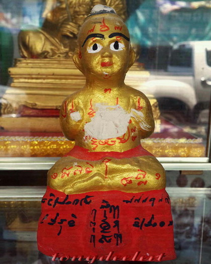 กุมารทองบูชารุ่นมหาเศรษฐี หลวงพ่อแย้ม วัดสามง่าม จ.นครปฐม ของแท้ ๆ จากวัดค่ะ