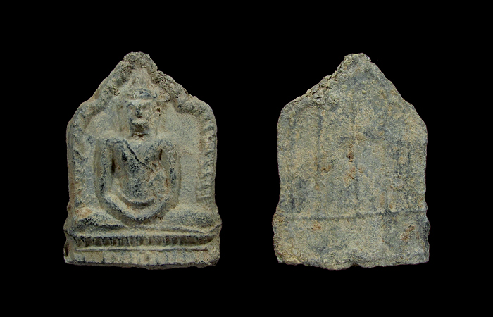 พระยอดขุนพล กรุปราสาทตาพรหม เนื้อชินตะกั่วสนิมแดง องค์แชมป์