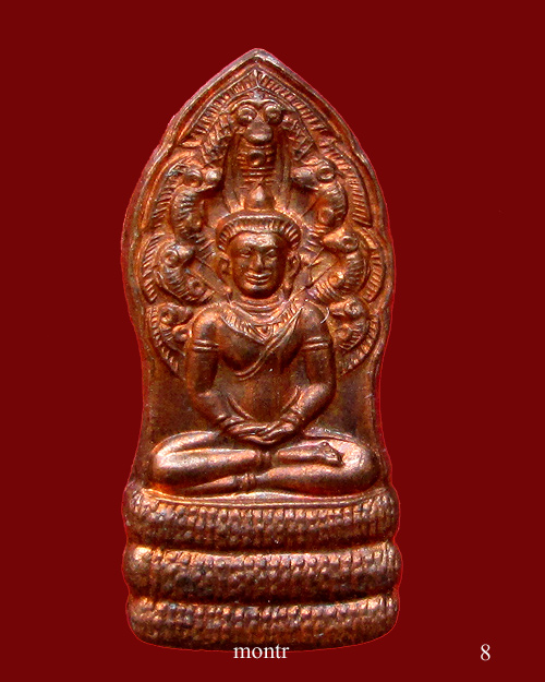 พระปรกใบมะขามรุ่นแรก หลวงพ่ออุ้น วัดตาลกง ปี40