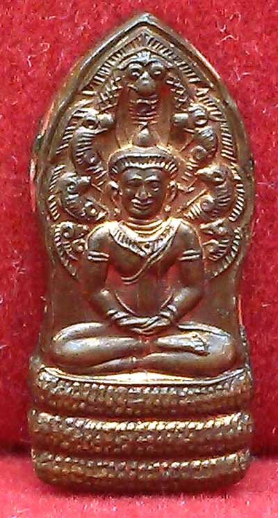 *ปรกมะขาม รุ่นแรก ๑ ทองแดง หูขีด(นิยม)..ลพ.อุ้น วัดตาลกง*