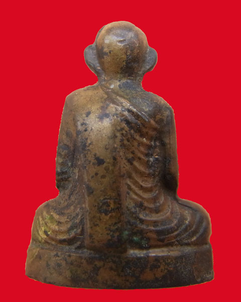 รูปหล่อปั้มหลวงพ่อขอม วัดไผ่โรงวัว ปี 2505