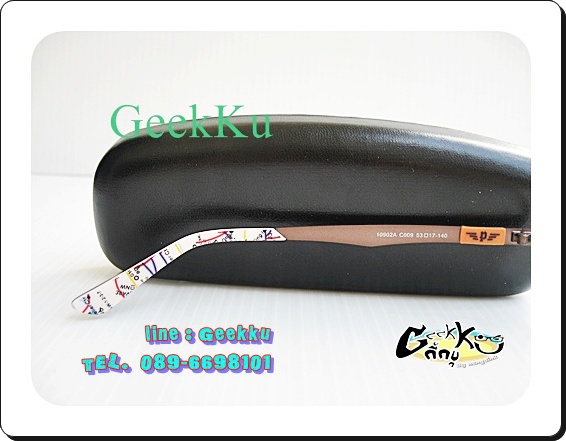 กรอบแว่นตา Phillip Morgan ทรงครึ่งกรอบสีน้ำตาล 