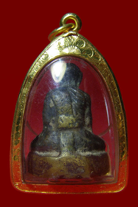 รูปหล่อลอยองค์หลวงพ่อรุ่ง วัดท่ากระบือ ออกวัดหนองนกไข่ สร้า งปี 2510