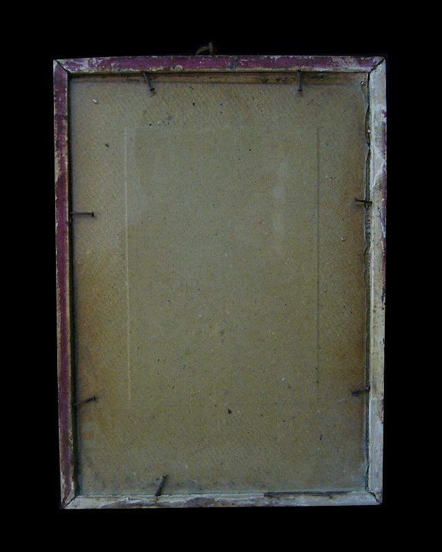 รูปถ่ายรุ่นแรกหลวงพ่อหินศักดิ์สิทธิ์ จ.เพชรบุรี พร้อมกรอบรูปเดิมๆ