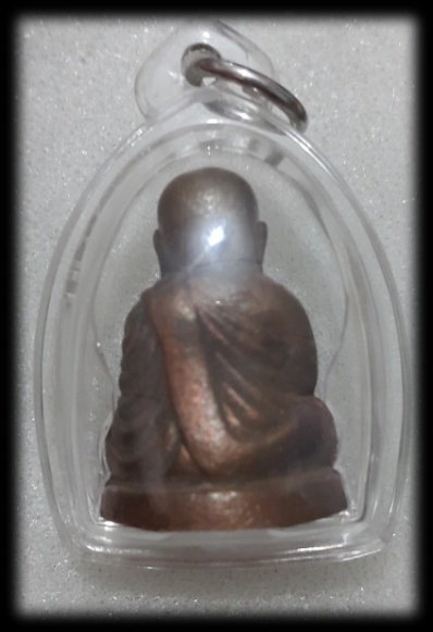 หลวงพ่อเงิน วัดบางคลาน รูปหล่อรุ่นกองทุน 53 สำริดแดง นำฤกษ์