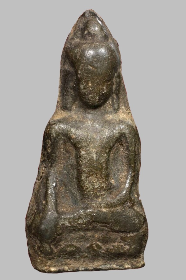 พระหูยาน ชินเงิน พิมพ์เล็ก กรุเก่า จ.ลพบุรี 