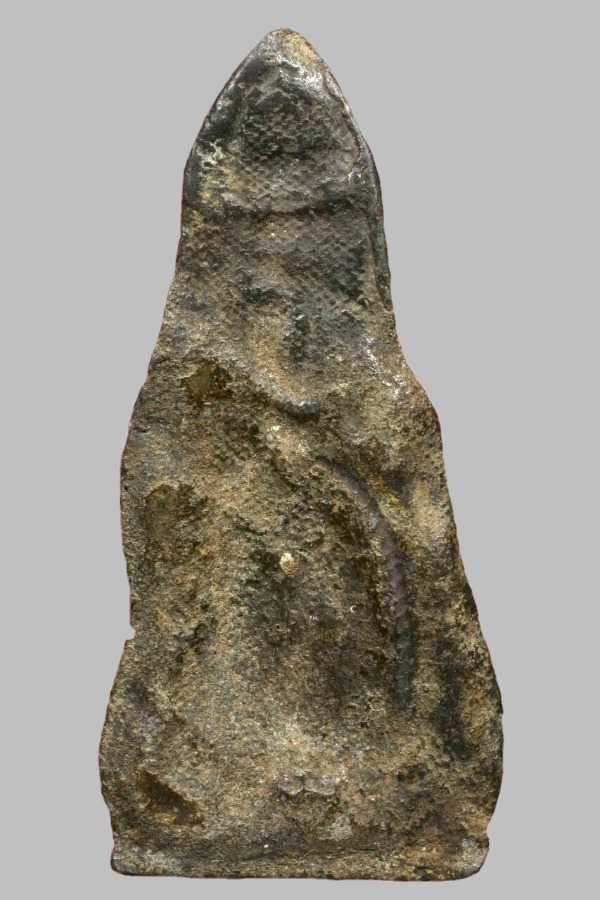 พระหูยาน ชินเงิน พิมพ์เล็ก กรุเก่า จ.ลพบุรี 