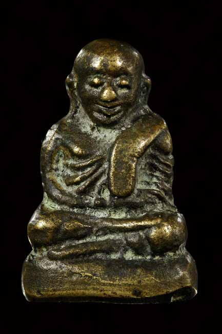 รูปหล่อหลวงพ่อเงิน พิมพ์ฐานสูง กรุวัดขวางเดิมๆครับ