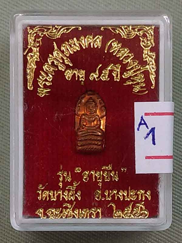 ปรกใบมะขาม หลวงปู่หุน วัดบางผึ้ง A1