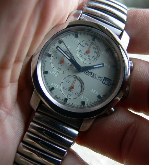 นาฬิกา TIMESTONE หน้าปัด 3 วง CHRONOGRAPH 