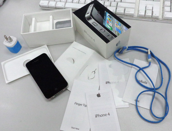iPhone 4 ของแท้ 16GB Black สวยเทพ ยกชุด